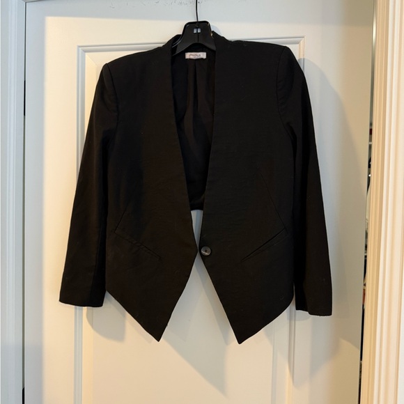 Helmut lang wool smoking cropped Blazer size 4 - Picture 3 of 7